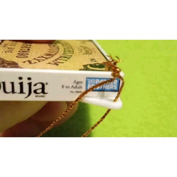 Vintage Parker Bros Ouija Board Keychain NO Planchette Wooden Ouija Ornament - Picture 11 of 14